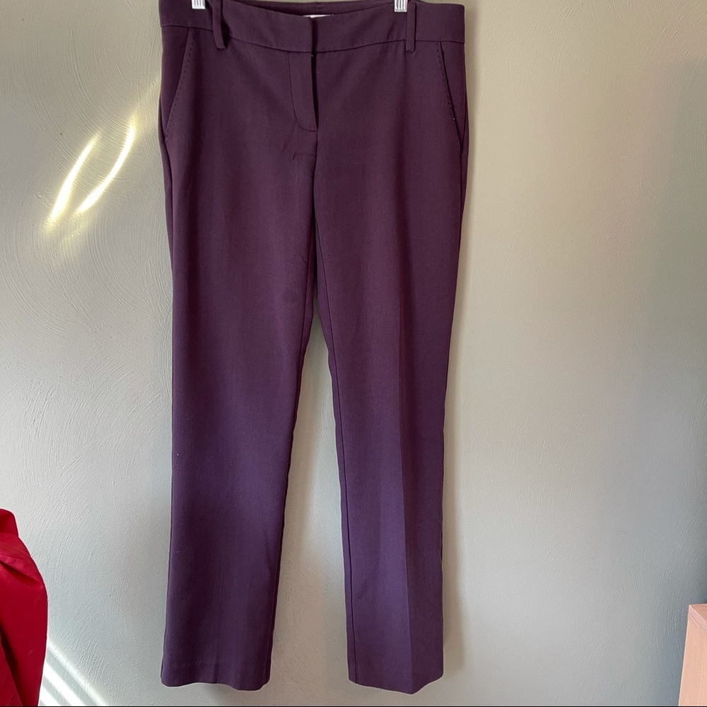 Purple work pant
